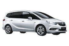 Van Hire Grantham - Vauxhall Zafira 7-Seater - Minibus hire Grantham